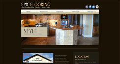 Desktop Screenshot of epicflooring.com